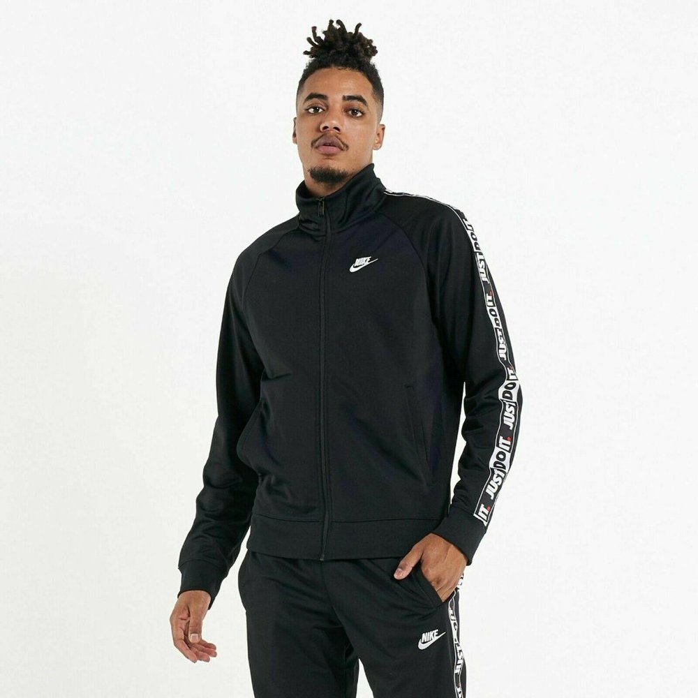 Nike Sportswear Jdi Black Full Zip Jacket Men's Size Medium